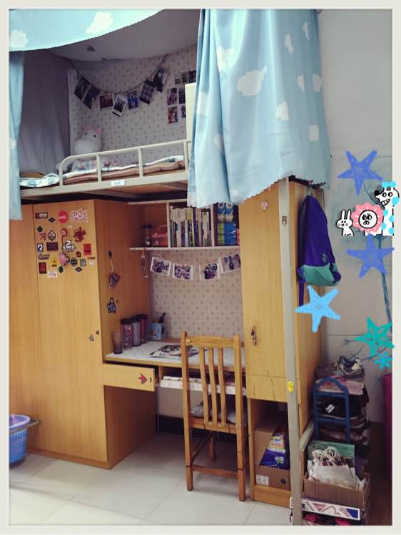 华南理工大学广州学院宿舍条件怎么样—宿舍图片内景