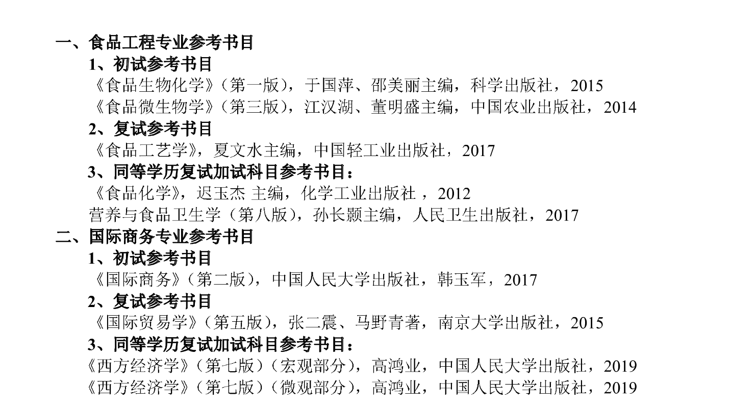 2021黑龙江东方学院考研参考书目