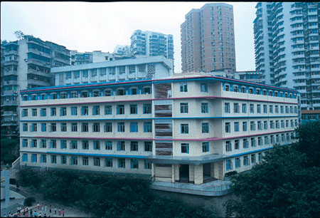 重庆市人和街小学校园风景1