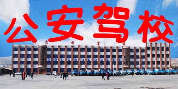 甘肃省定西市机动车驾驶培训学校(原公安驾校)标志