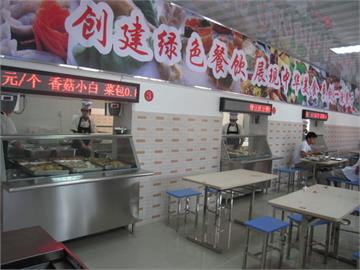 北京市钢铁学院附属中学学生食堂