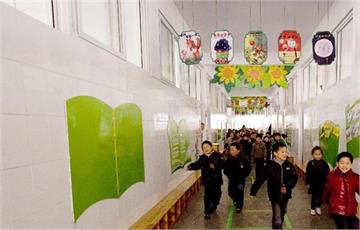 仙居县实验幼儿园科学实验走廊