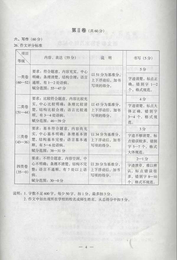 2008-2009年北京海淀区初三语文上学期期末考试试卷