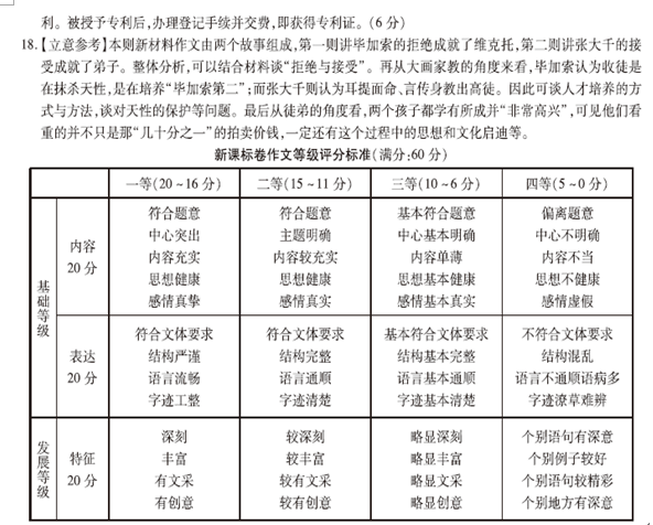河南省八市重点高中2015届高三语文教学质量监测考试卷及答案