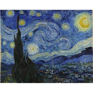 梵高畫集超大巨幅Van Gogh - Starry Night